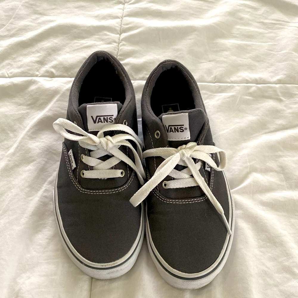Youth size 3.5 Vans Authentic Core Classic Grey Shoe